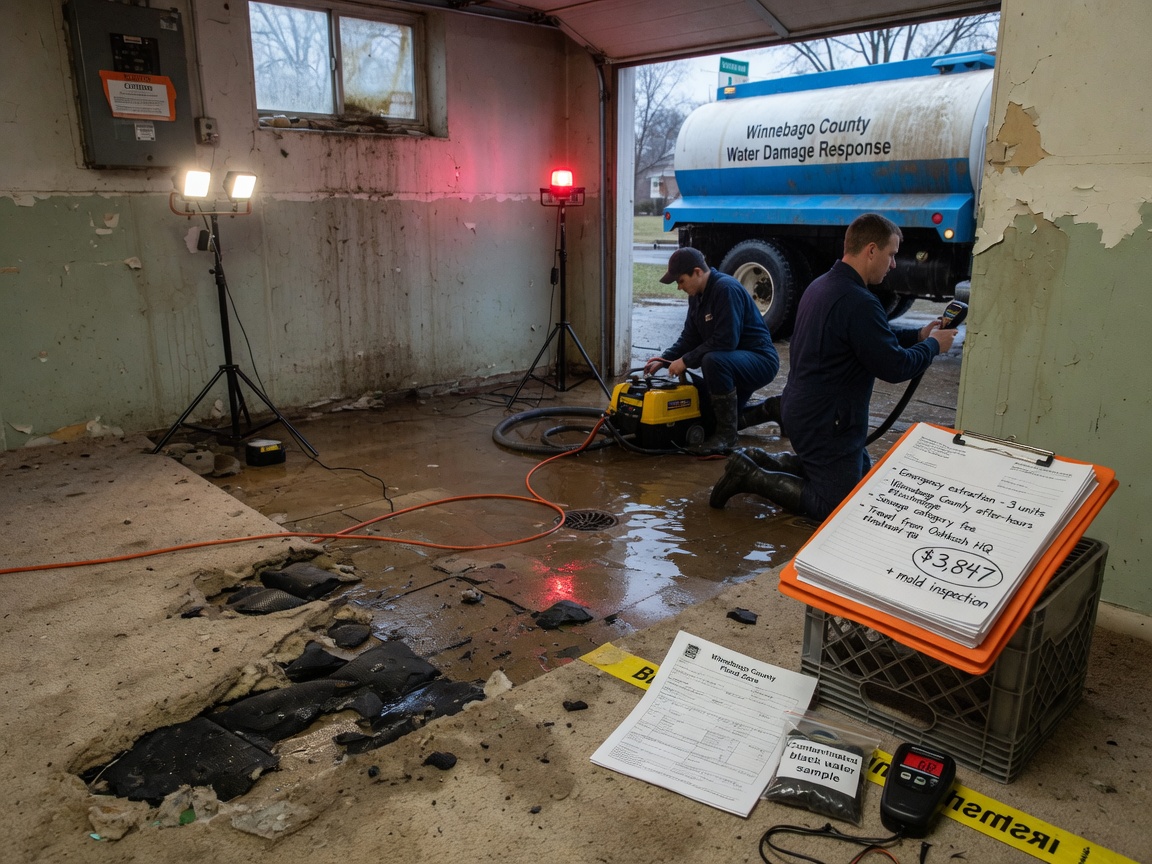 Emergency Water Extraction in Neenah