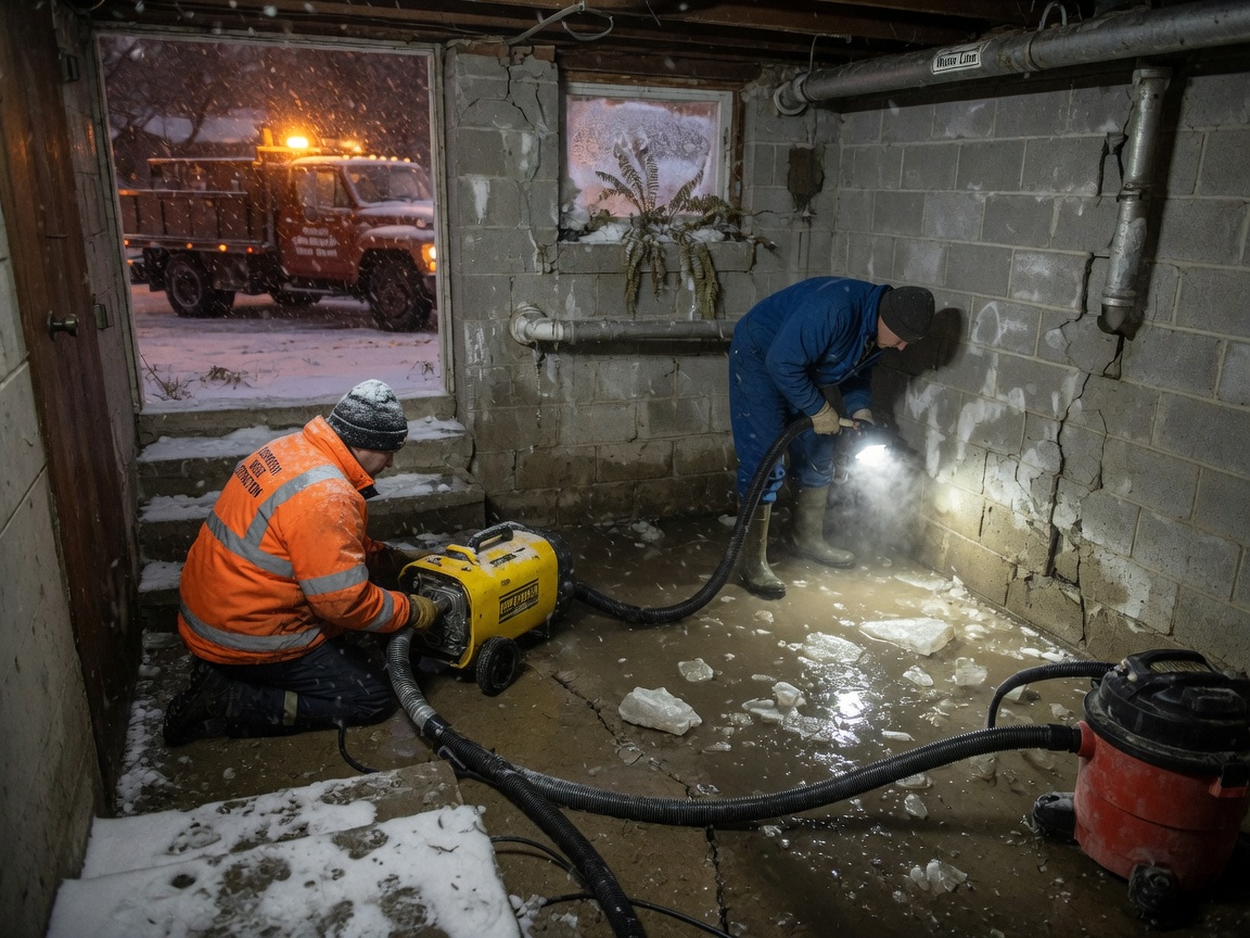 Emergency Water Extraction in Van Dyne